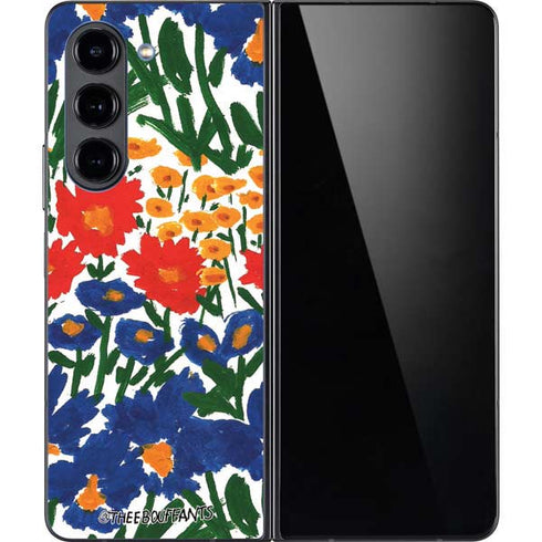 Bouffants and Broken Hearts Wild Garden 4 Galaxy Z Fold5 5G Skin